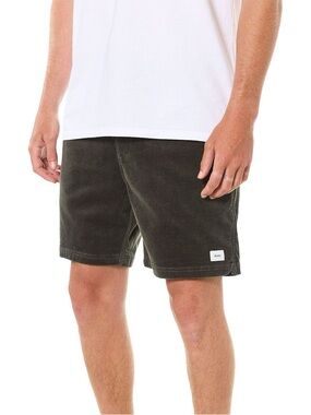 Katin Cord Local Pull On Corduroy Short Lead Brown Men’s